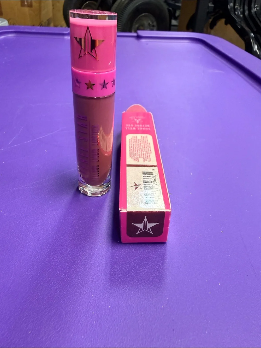 Jeffree Star Liquid Lipstick in Brown Nude with Pink Cap